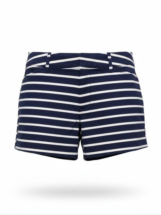 Old Navy Pants - Old Navy Blue and White Striped Jean Shorts